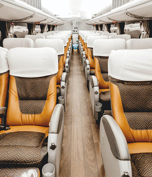 inner St. Paul charter bus